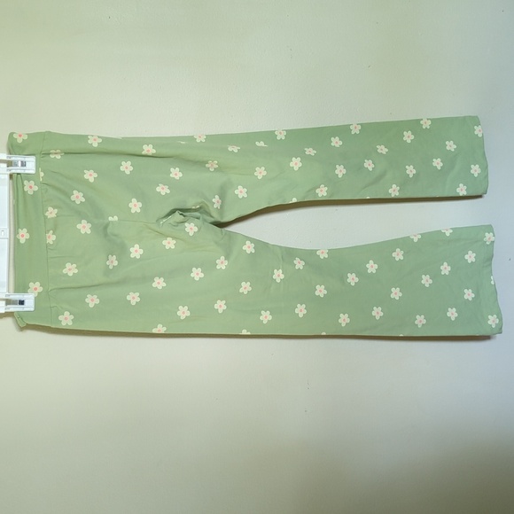 3 for $10 Bundle Sale! Cat & Jack Retro Daisy Flared Leggings Girls Size XL 14 - Picture 2 of 4